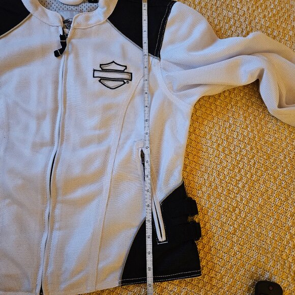 Harley-Davidson® Women's Mesh Riding Jacket, Callahan Bar & Shield 98092-15VW - Picture 1 of 7